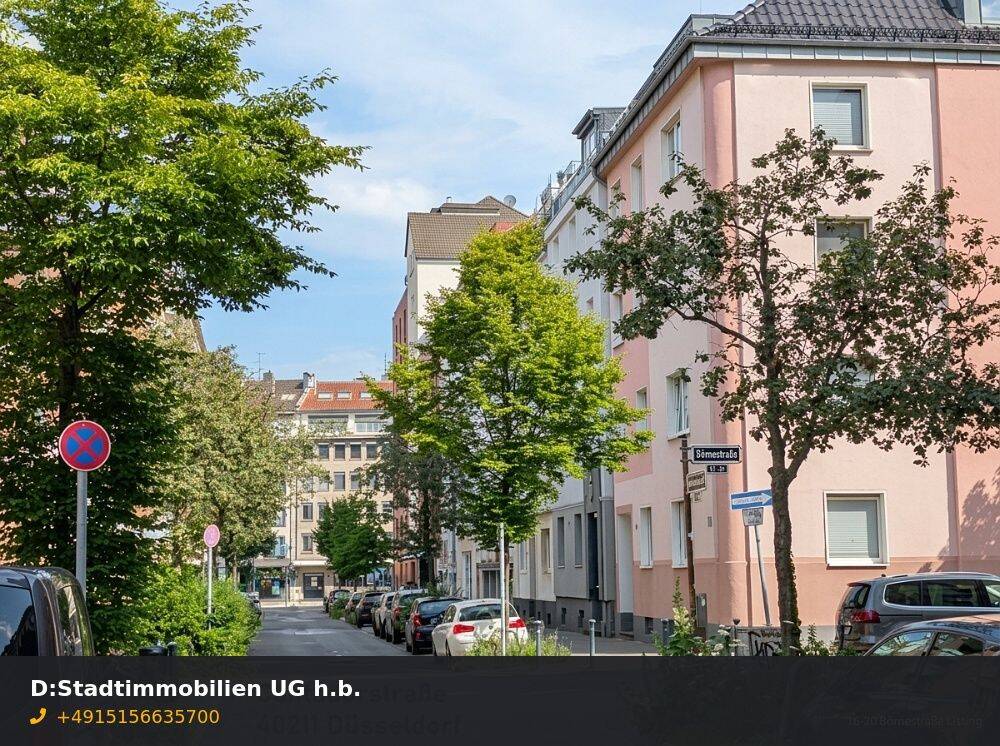 Wohnung in Düsseldorf, 40211 Düsseldorf (Pempelfort Stadtmitte)