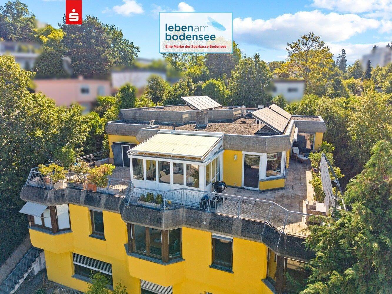 Großzügig, komfortabel und ruhig Wohnen –
4,5 Zimmer , ca. 82 m² Terrasse, Wintergarten, 88662 Überlingen