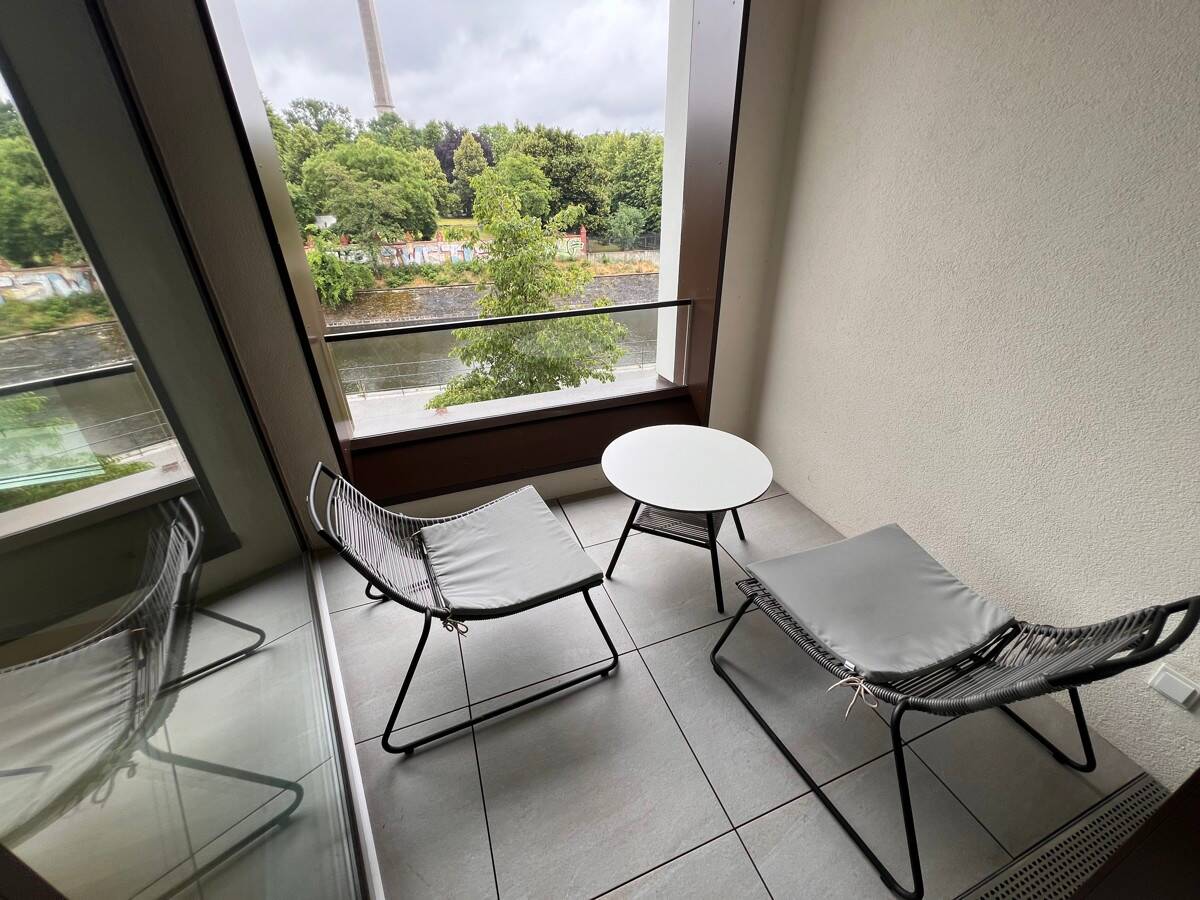 Mitte: 2-Zi-NB-Wohnung – WASSERBLICK – 71 m² – 2 TERRASSEN, EBK LUXUS Bad – per SOFORT zu VERKAUFEN, 10557 Berlin (Mitte Hansaviertel Moabit Tiergarten)