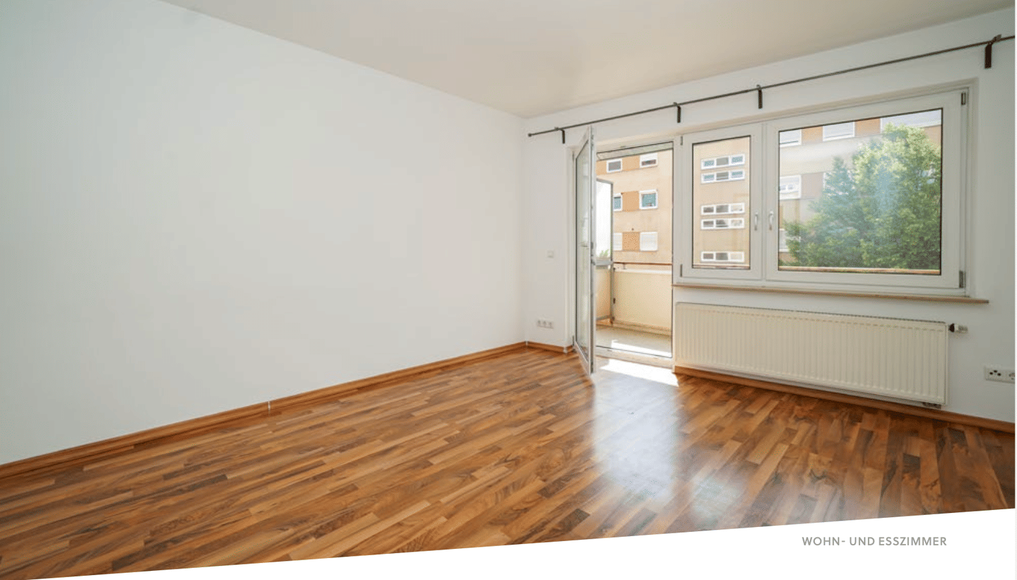 3-Zimmer-Wohnung mit Balkon in St. Johannis (Klinikum Nord), 90419 Nürnberg (Kleinweidenmühle Sankt Johannis)