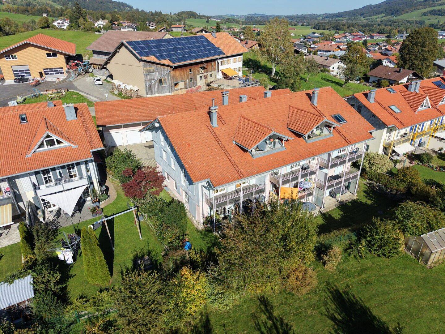 Gepflegte 3-Zimmer-Wohnung mit Berg- und Wiesenblick in Wertach / Oberallgäu, 87497 Wertach