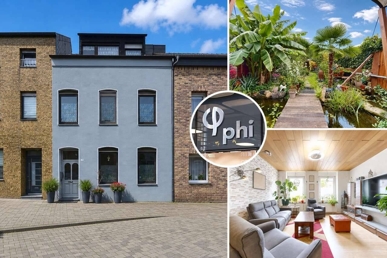 PHI AACHEN – Ihr Wohlfühl-Stadthaus! Charmantes Wohnhaus mit Garten in toller Lage von Eschweiler!, 52249 Eschweiler