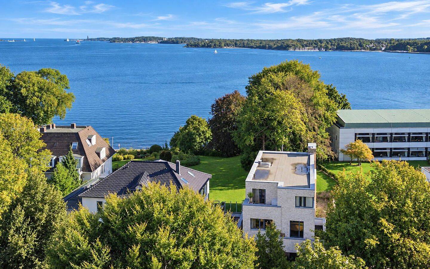 Exklusive Maisonettewohnung mit Kieler-Förde-Panorama, 24105 Kiel (Blücherplatz Brunswik Düsternbrook)