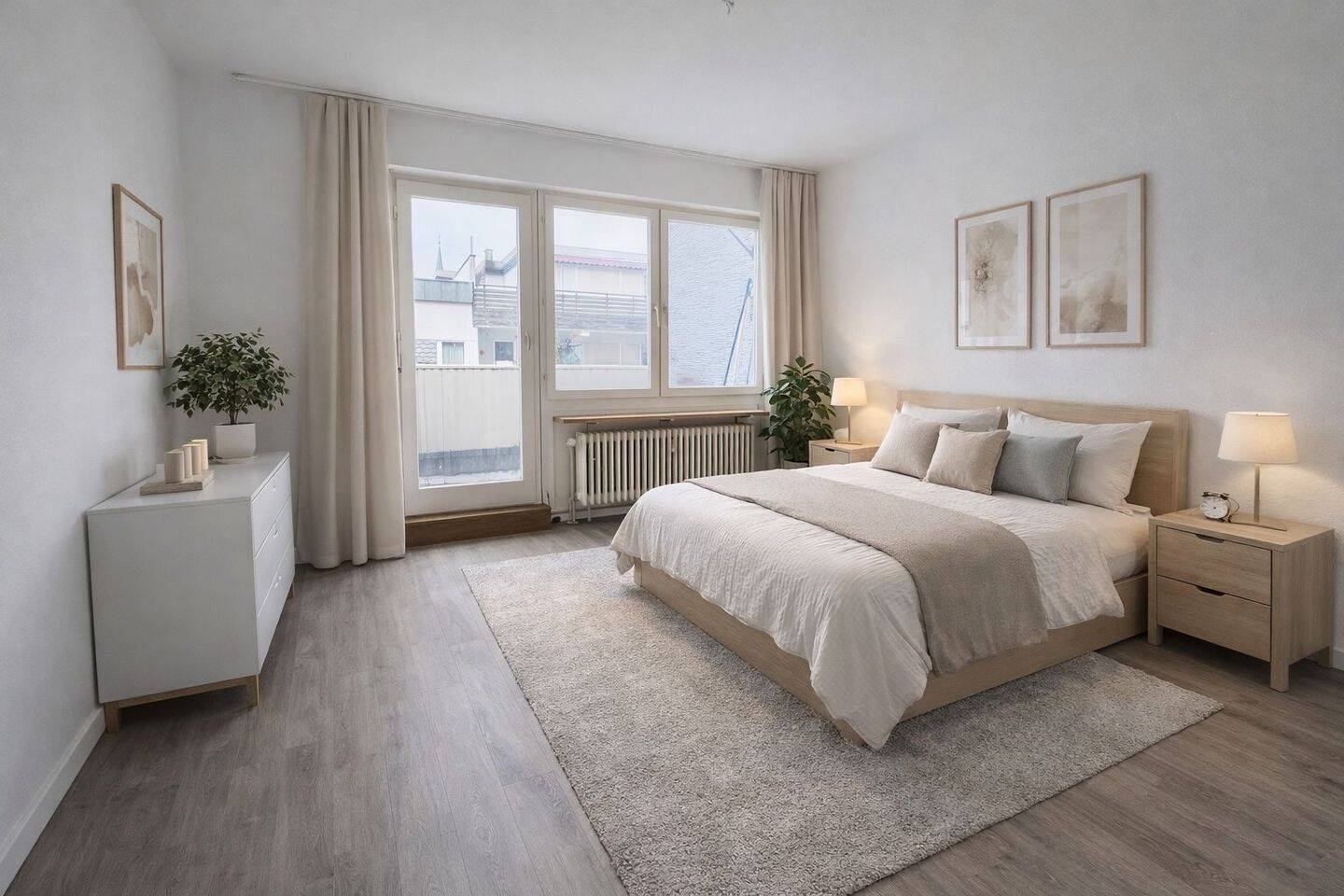 Ruhig und grün wohnen: Helle 2-Zimmer Wohnung mit zwei Balkonen in Alt-Solln, 81479 München (Thalk. Obersendl.-Forsten-Fürstenr.-Solln)