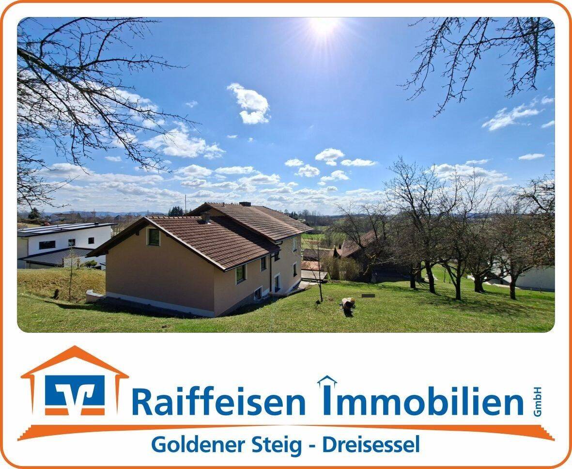 Gepflegtes Wohnhaus in herrlicher ruhiger und sonniger Aussichtslage, 94157 Perlesreut