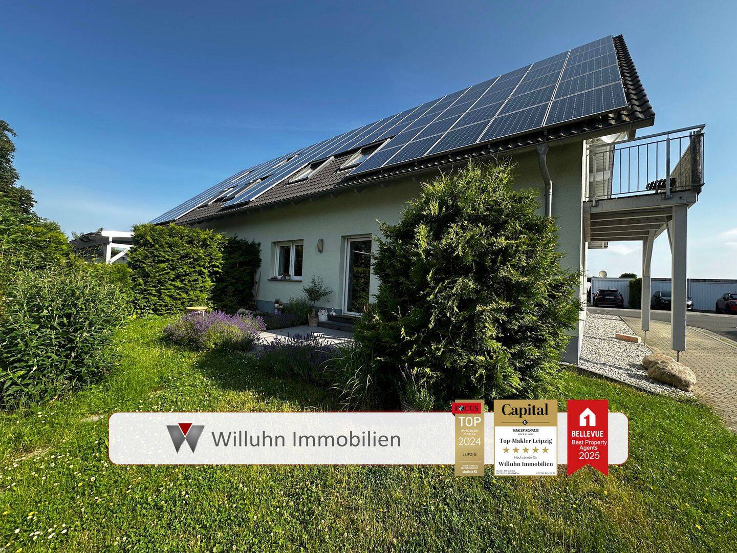 Gartenwohnung mit hochwertiger Ausstattung – Tageslichtbad | Stellplatz und Garage | Fußbodenheizung, 4509 Krostitz