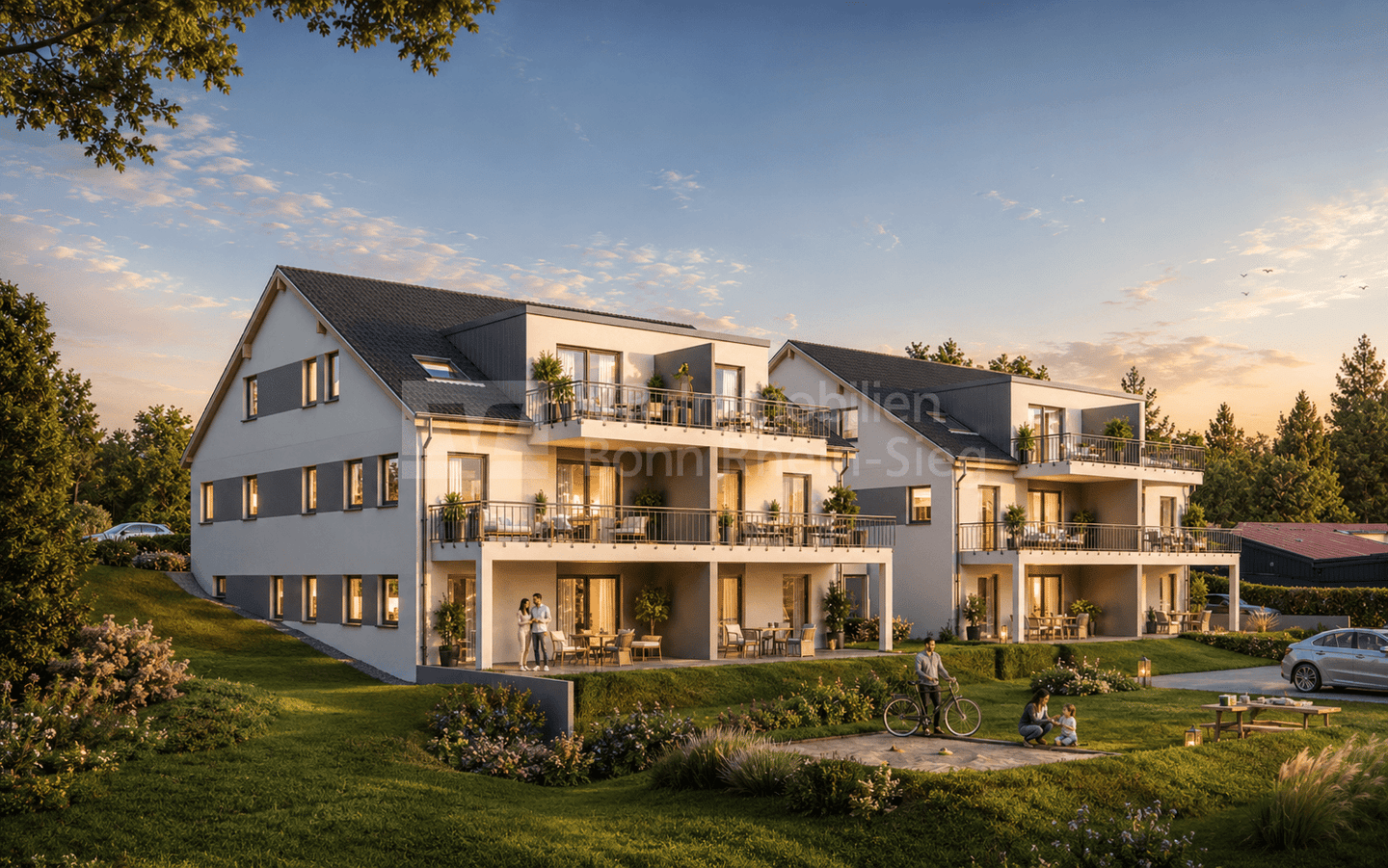 Ihr eigenes Stück Garten: 2-Zimmer-Neubauwohnung mit Terrasse, 53819 Neunkirchen-Seelscheid