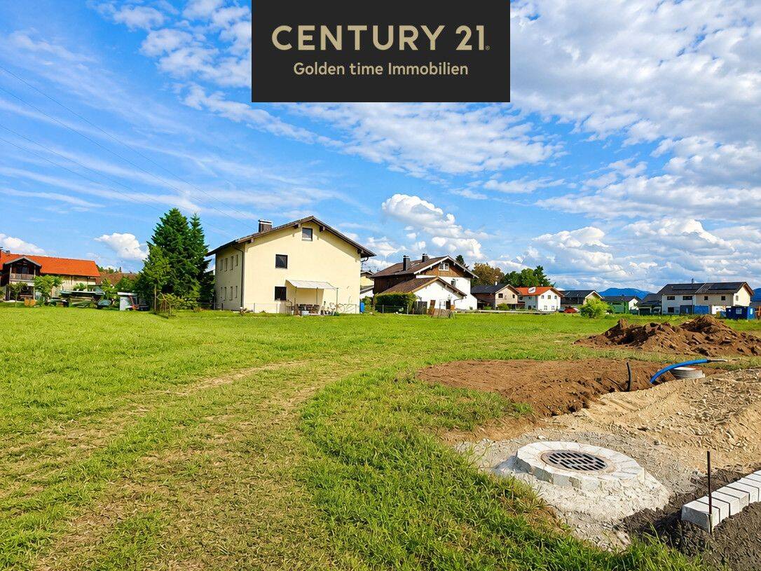 Baugrundstück mit ca. 545 m² im Neubaugebiet von Chieming, 83339 Chieming