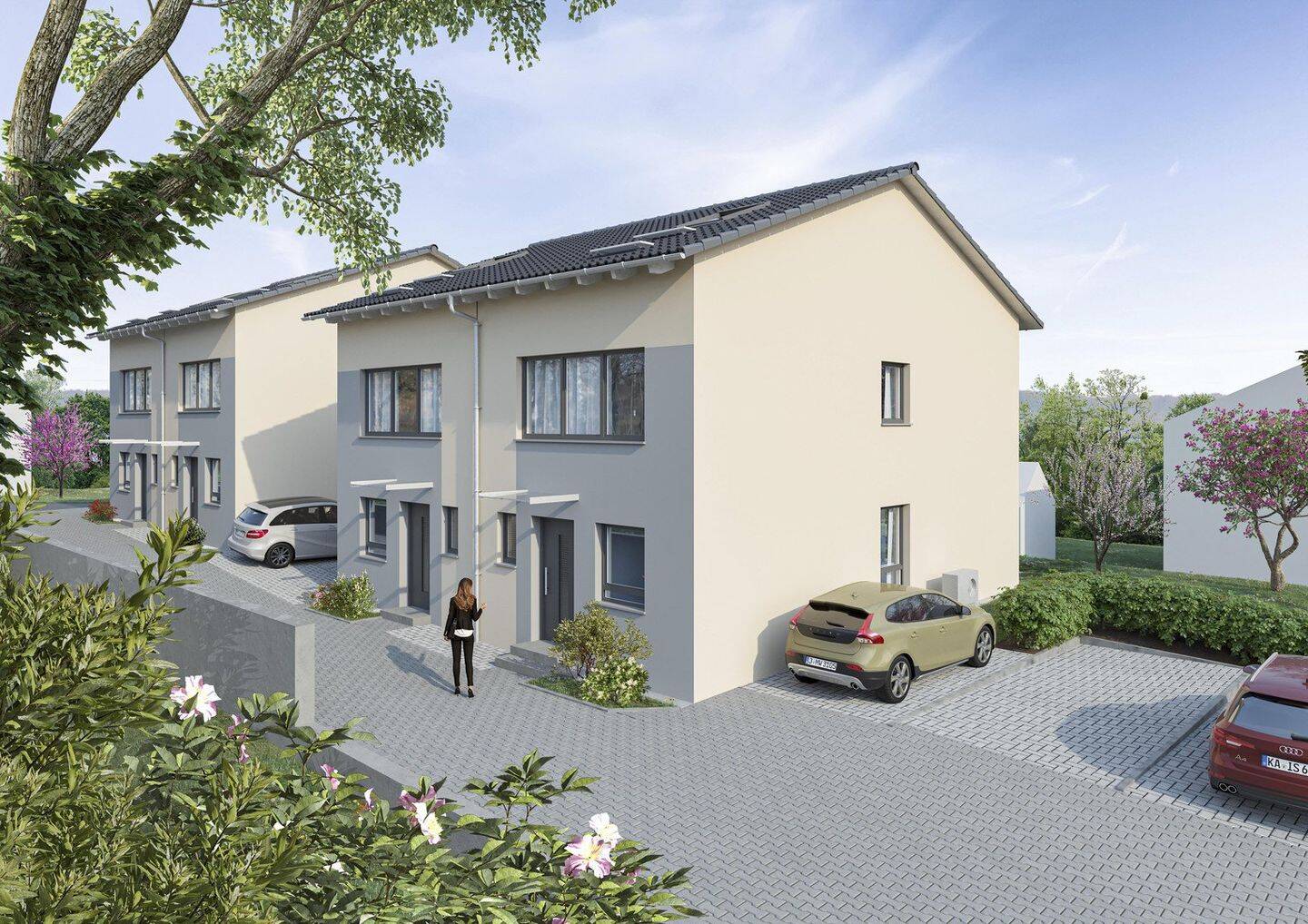 Modernes, bezugsfertiges Doppelhaus in Königsbach-Stein, 75203 Königsbach-Stein