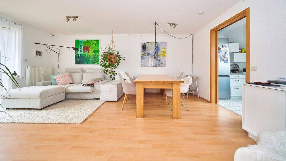 Über den Dächern von Freiberg/N! Großzügige, helle 2,5 Zimmer. Barrierefrei auf 70 m²!, 71691 Freiberg am Neckar