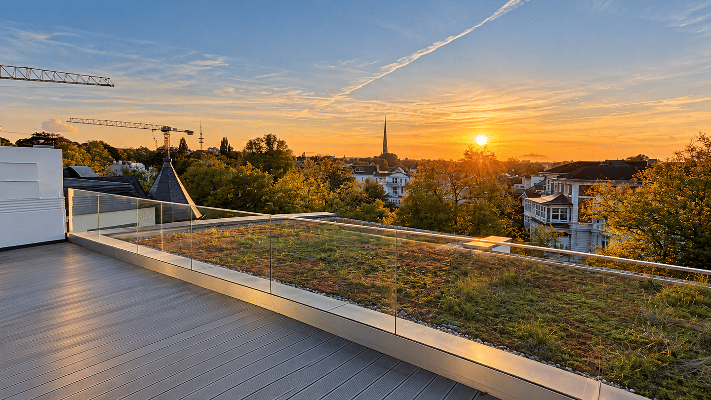 +++ 5 ZIMMER. XXL-TERRASSE. LEINPFAD. +++ Exklusive Luxus-Maisonette in Winterhude, 22301 Hamburg (Hamburg-Nord Winterhude)