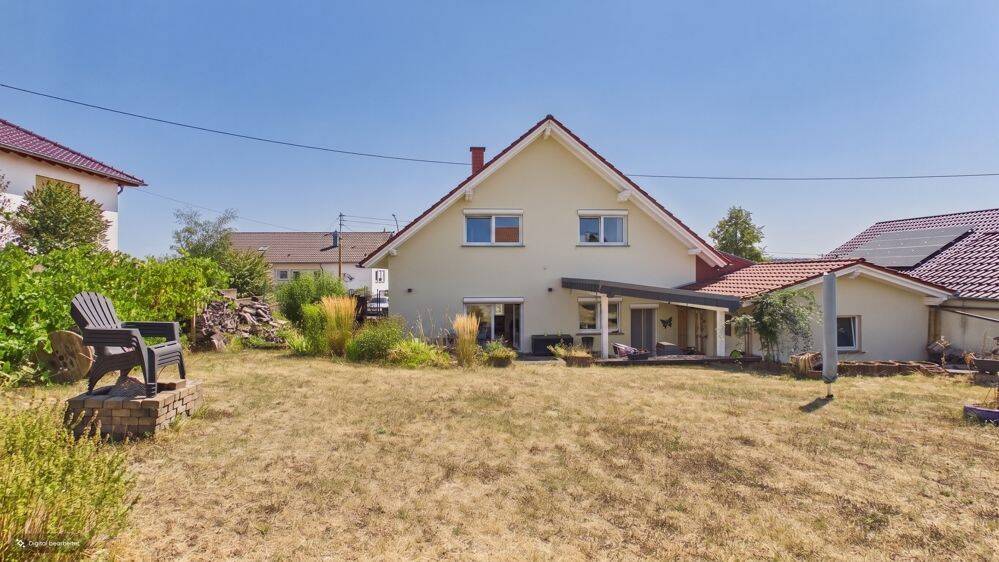 NEUWERTIGES WOHNHAUS MIT 34 M² GARAGE IN TOP WOHNLAGE, 10 MIN. VON DER LUX. GRENZE, 66693 Mettlach
