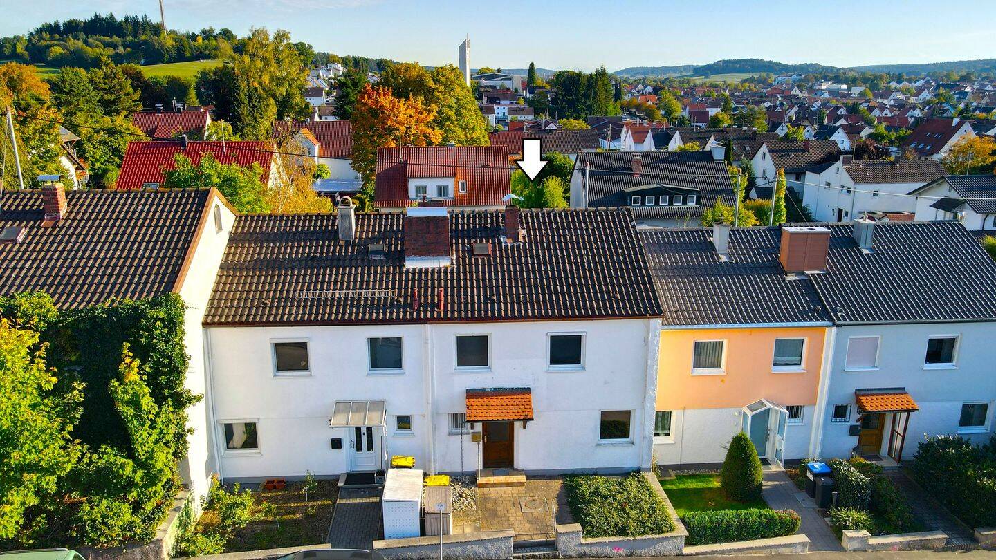 WOHNEN IN KRUMBACH! RMH MIT SÜDGARTEN UND INDIVIDUELLEN GESTALTUNGSMÖGLICHKEITEN!, 86381 Krumbach (Schwaben)