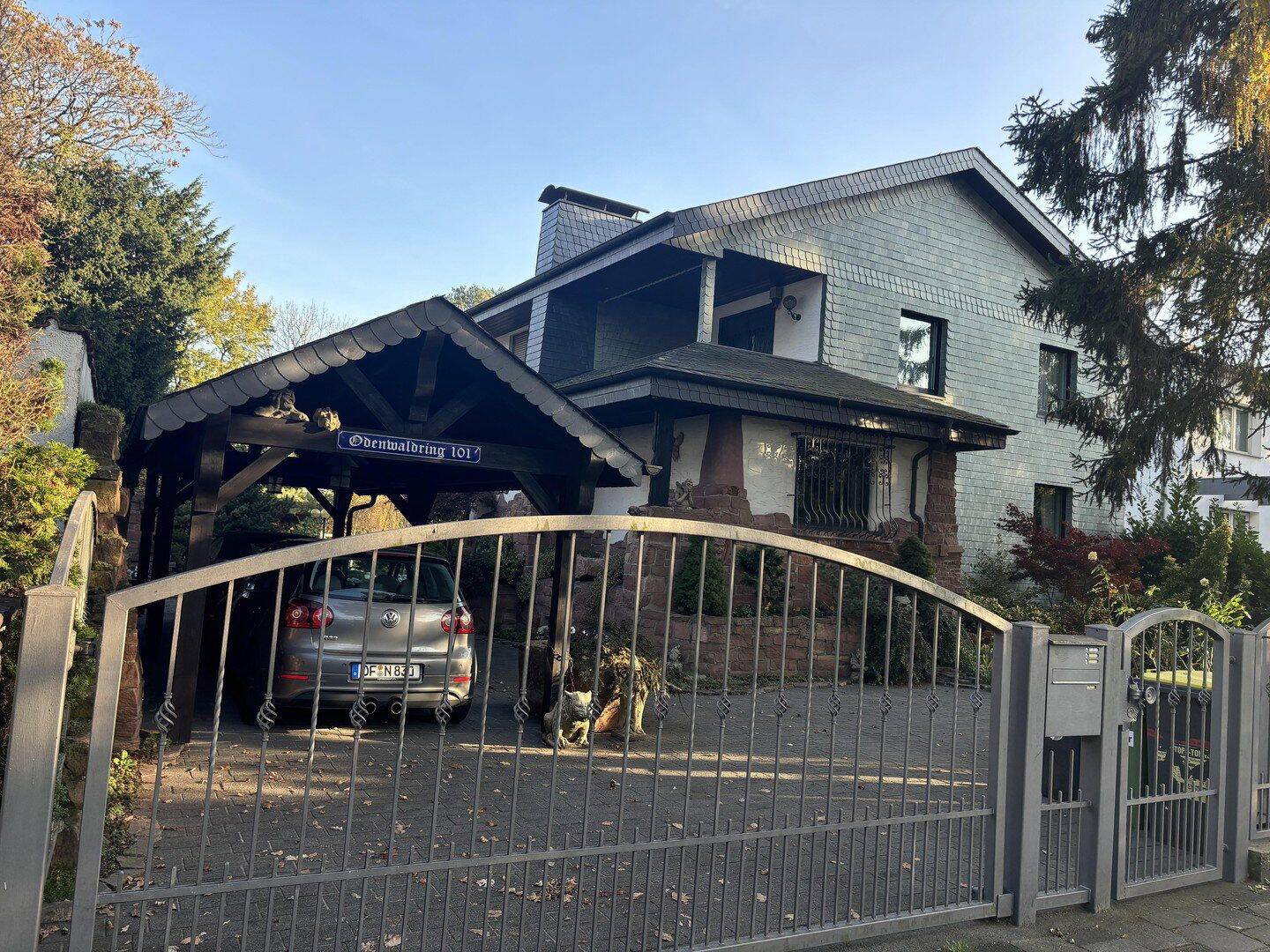 Provisionsfrei – Freistehendes Einfamilienhaus mit Natursteingarten und Carport in Offenbach, 63069 Offenbach am Main (Lauterborn Offenbach am Main Rosenhöhe)