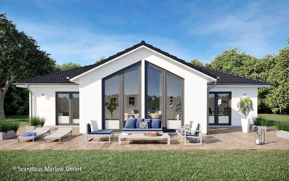 – Ihr neues Zuhause auf einer Ebene – Bungalow von ScanHaus, 6449 Aschersleben