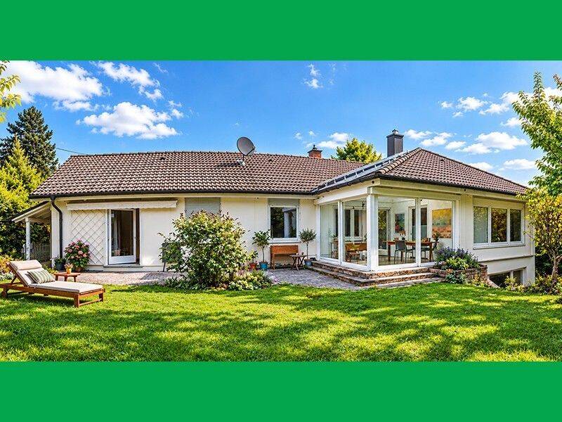 Großzügiger Bungalow mit Wintergarten und Doppelgarage, 82067 Schäftlarn