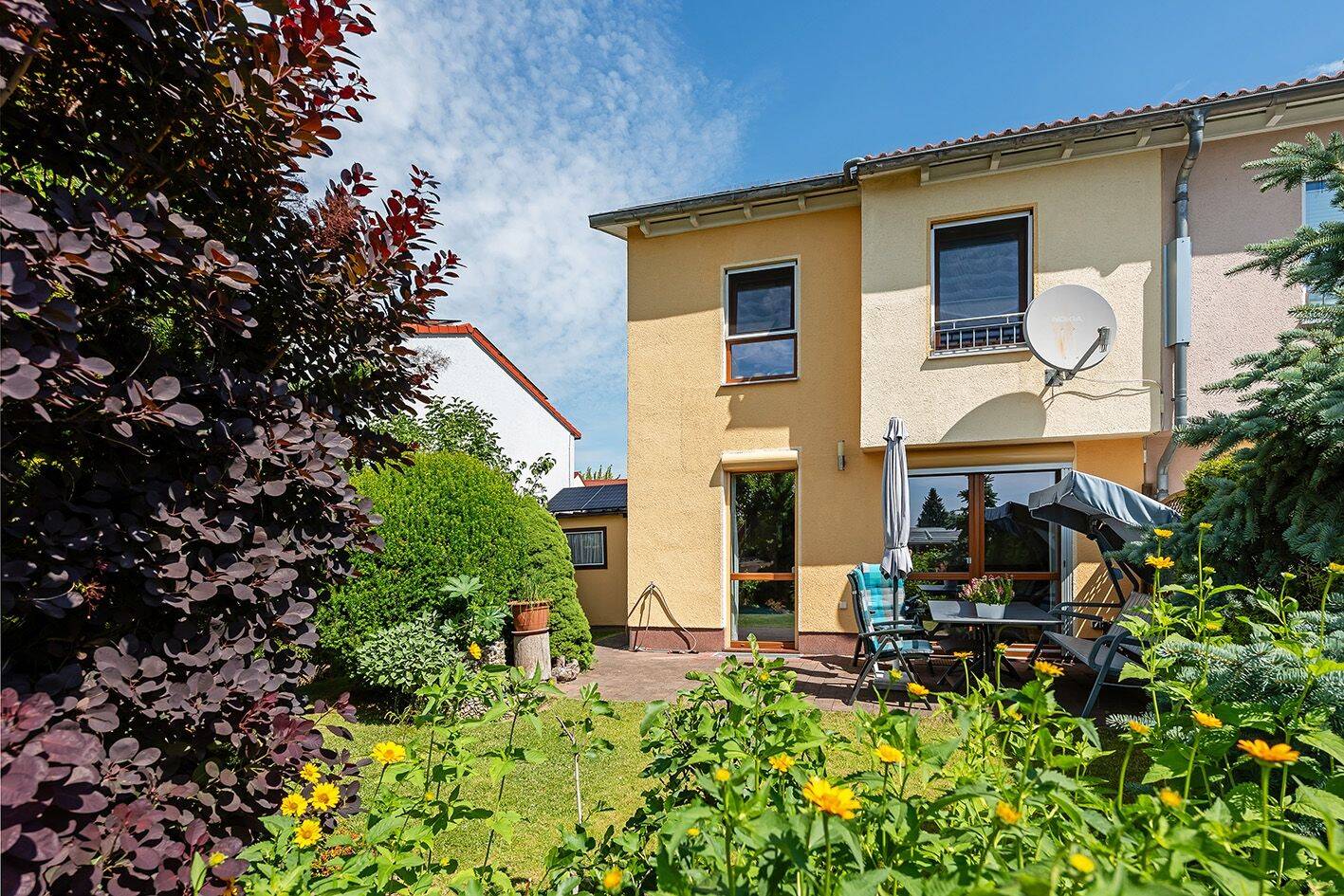 Ansprechendes Reihenendhaus mit schönem Garten in Berlin-Mahlsdorf, 12623 Berlin (Marzahn-Hellersdorf Kaulsdorf Mahlsdorf)