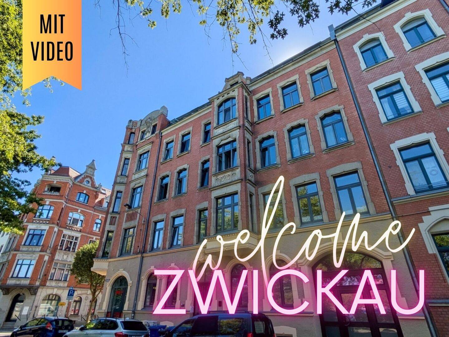 ++ Altbaucharme mit Balkon & Homeoffice – wunderschöne 2,5-Raum Wohnung in Zwickau ++, 8056 Zwickau