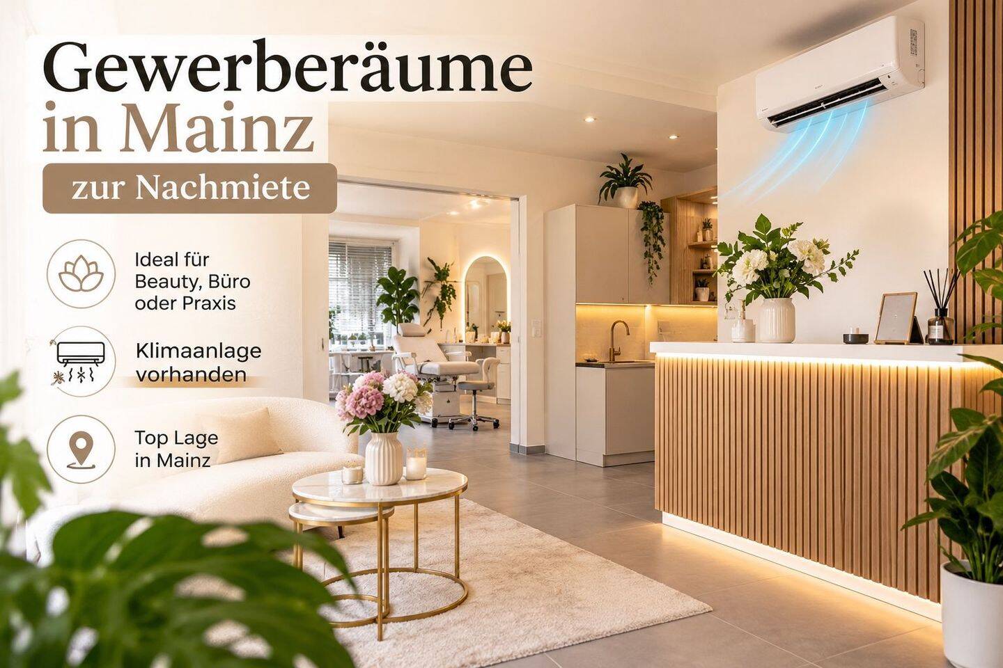 Mietwohnung, 3 Zimmer, 63 m², in Mainz, 55116 Mainz (Altstadt Neustadt Oberstadt)
