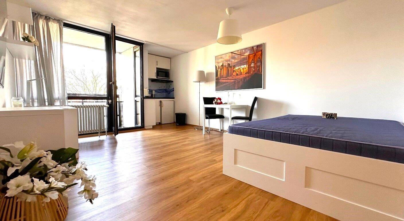 🏡 MÖBLIERTES STUDIO DIRECT AM WÖHRDER SEE – AB SOFORT VERFÜGBAR! 🌊, 90402 Nürnberg (Gleißbühl Lorenz Tafelhof Tullnau Wöhrd)
