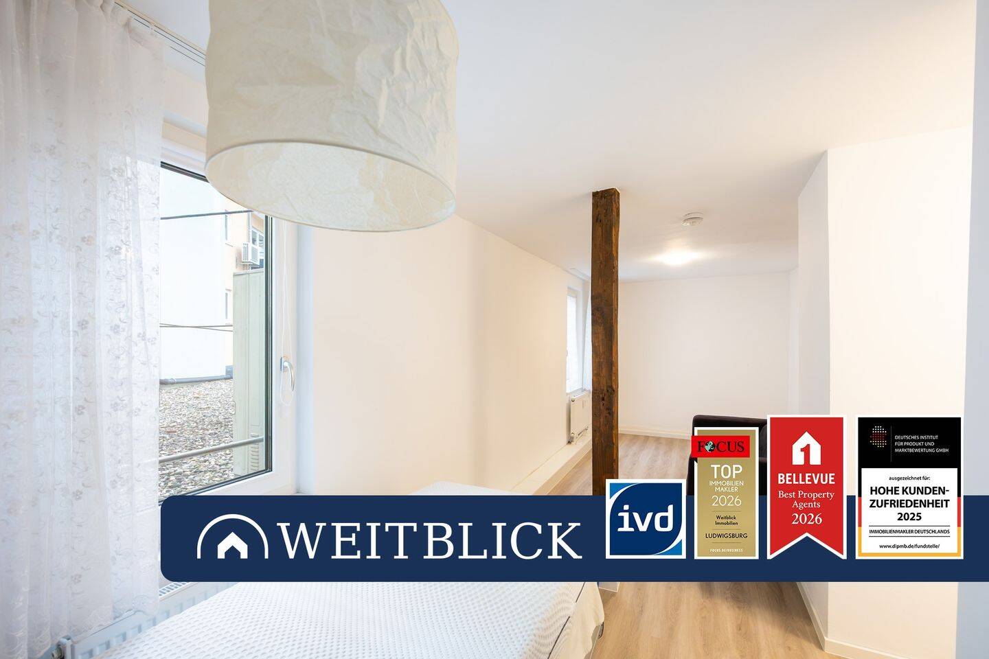 WEITBLICK: Klein, fein, zentral!, 71638 Ludwigsburg