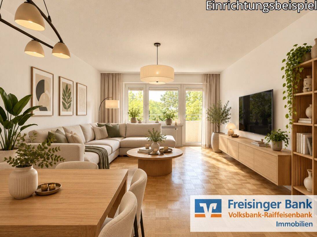 Großzügige 4-Zimmer-Wohnung inkl. TG-Stellplatz in Freising, 85356 Freising