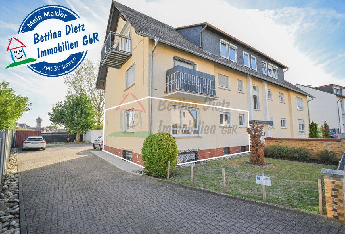 **RESERVIERT**DIETZ: Frisch sanierte 3-Zimmerwohnung mit Stellplatz Babenhausen, 64832 Babenhausen