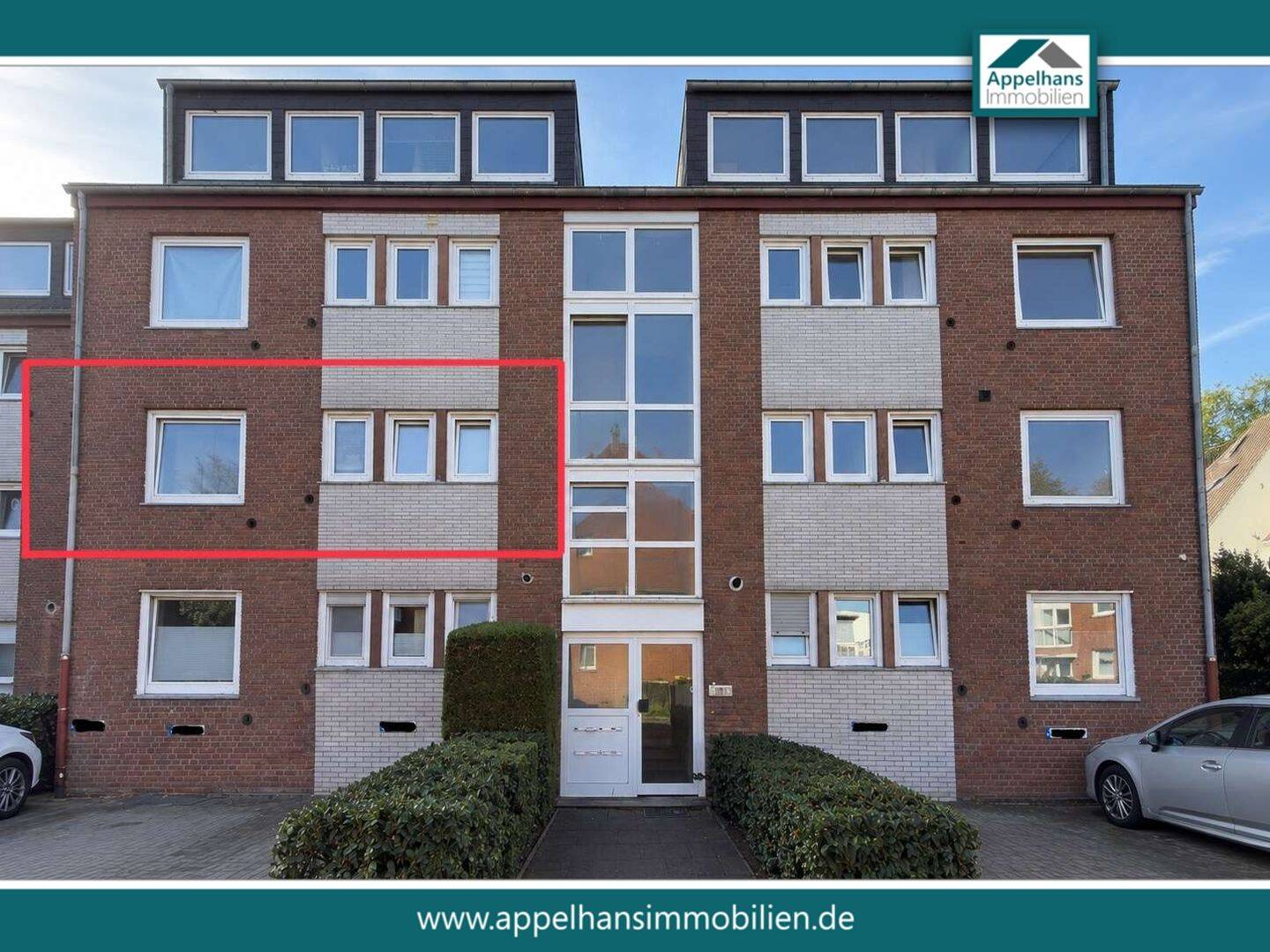 Attraktives Wohnen in Rheine – 3 Zimmer, Balkon und Einbauküche, 48431 Rheine