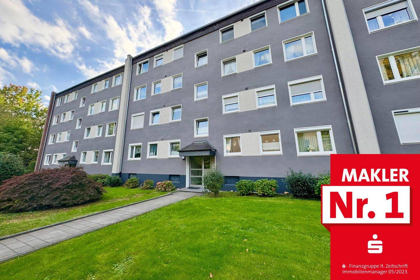 Gut geschnittene 3-Zimmerwohnung mit Garage in Leverkusen Steinbüchel, 51377 Leverkusen (Alkenrath Manfort Schlebusch Steinbüchel)