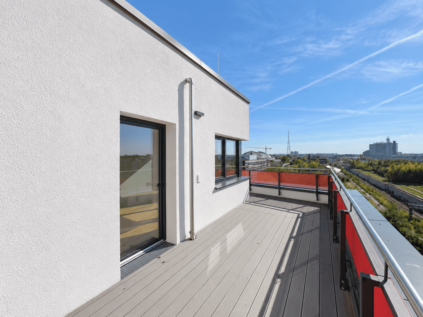 NEUBAU AM NEUEN PARK | Vier Zimmer und eine Dachterrasse für Sonne von früh bis spät, 4103 Leipzig (Zentrum Zentrum-Ost Zentrum-Südost)
