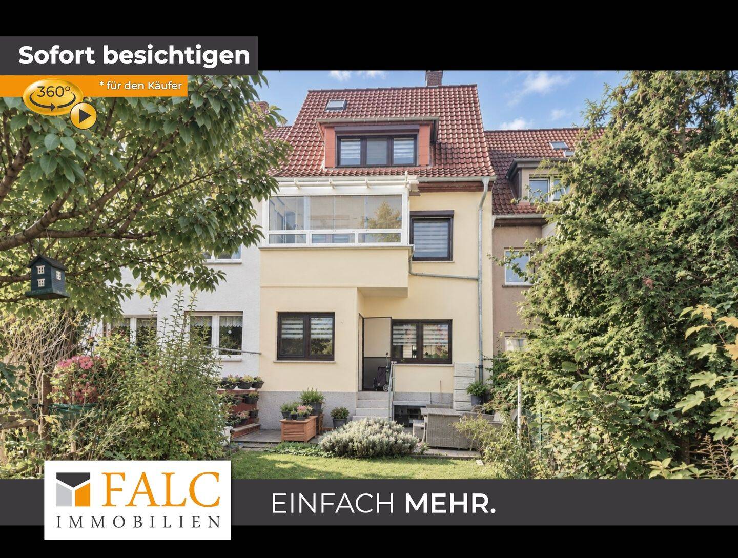 Mitten in Erfurt, eine grüne Oase! Modernisiertes Raumwunder für die ganze Familie, 99098 Erfurt