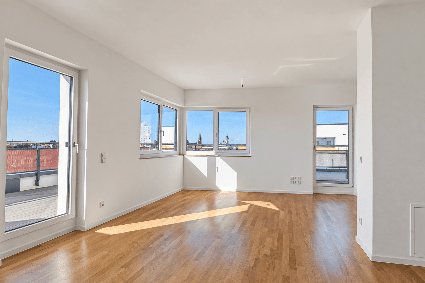 NEUBAU AM NEUEN PARK | Viel Raum, zwei Bäder und eine umlaufende Dachterrasse, 4103 Leipzig (Zentrum Zentrum-Ost Zentrum-Südost)