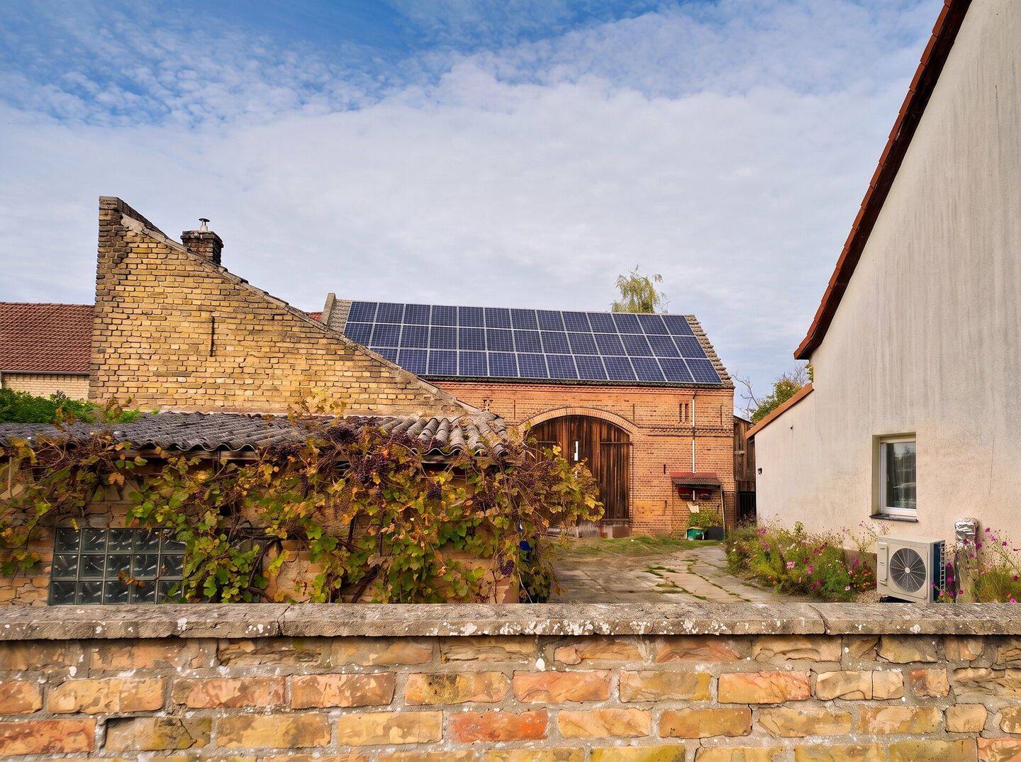 Kleiner Hof in Rehagen – historisch gewachsen, technisch auf den Stand von heute gebracht, WP und PV, 15806 Zossen