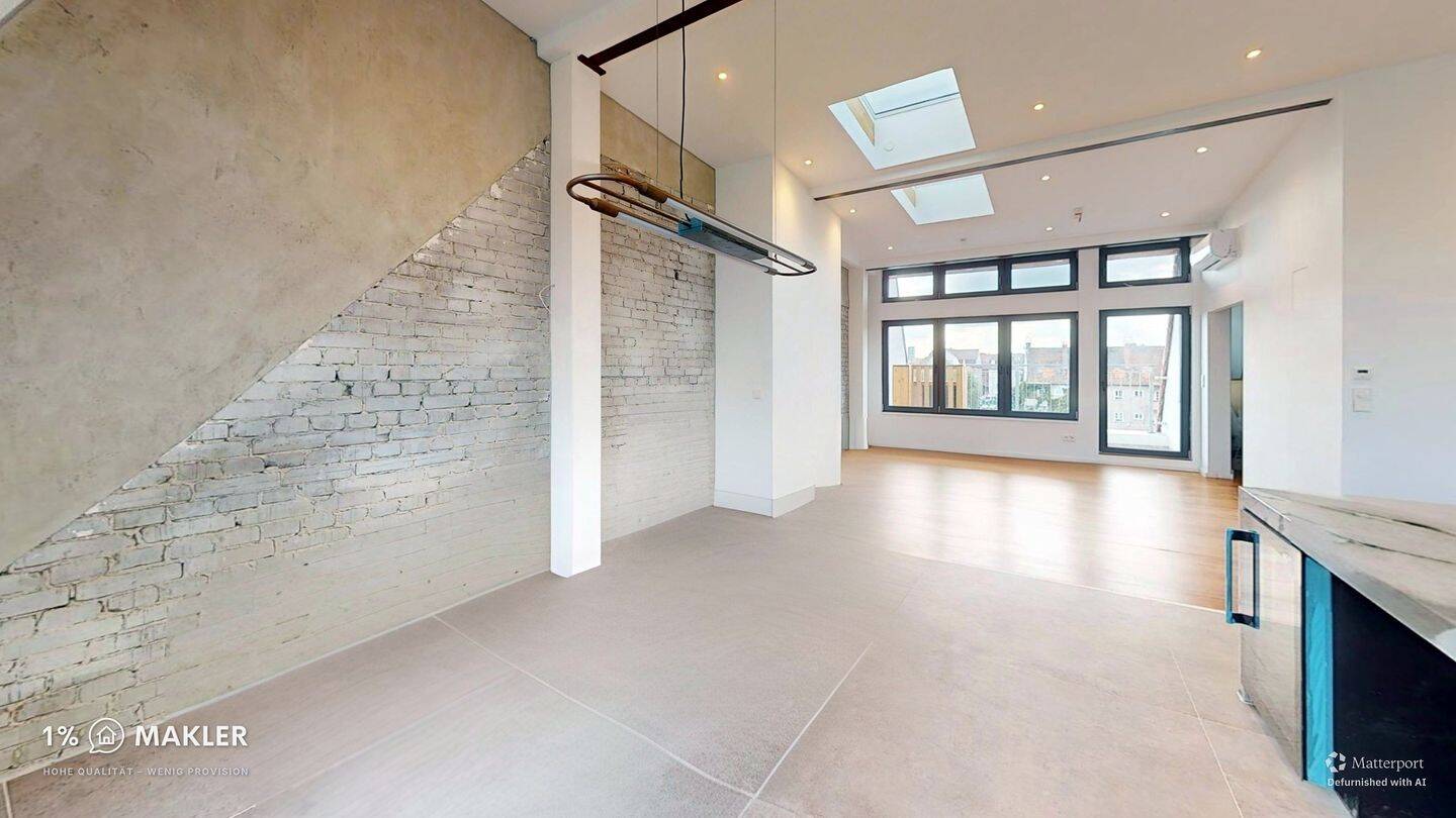 Über den Dächern von Neukölln: Loft-Wohnung mit 108 m², Weitblick, Aufzug & Homeoffice-Zimmer, 12055 Berlin (Neukölln)