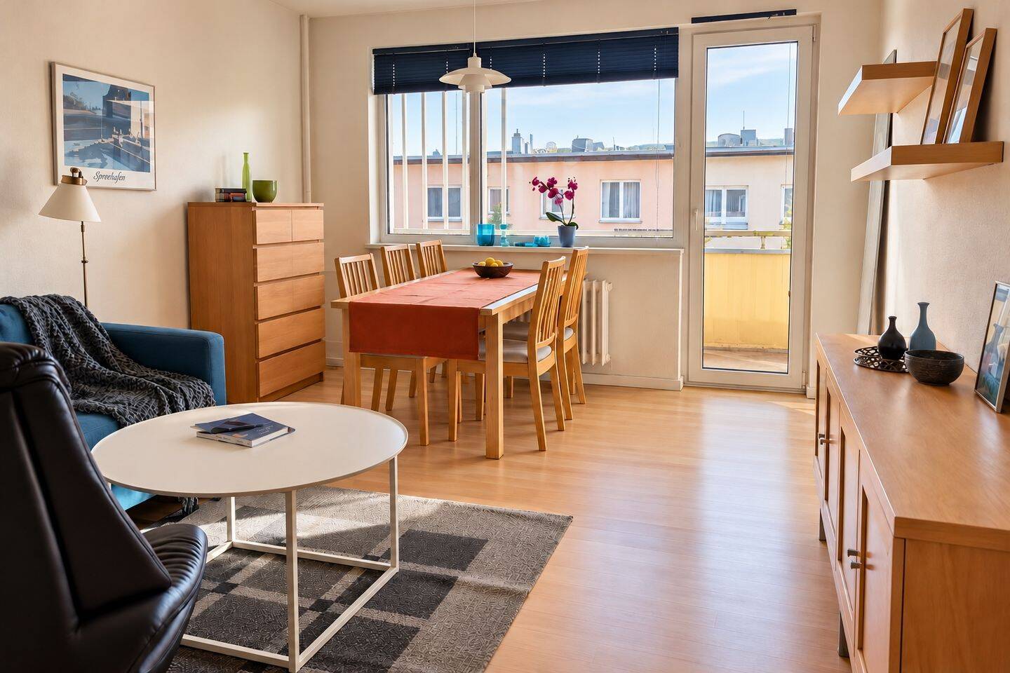 Ruhige 2-Zimmer-Wohnung mit Westbalkon – sofort bezugsfrei, 10559 Berlin (Mitte Moabit Tiergarten)
