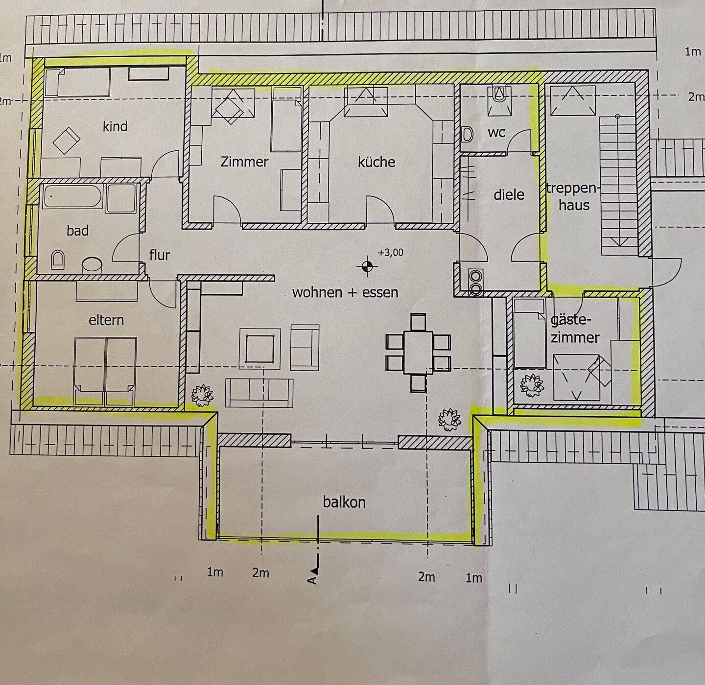 Großzügige 5-Zimmer DG Wohnung Weisendorf, OT Mitteldorf, 91085 Weisendorf