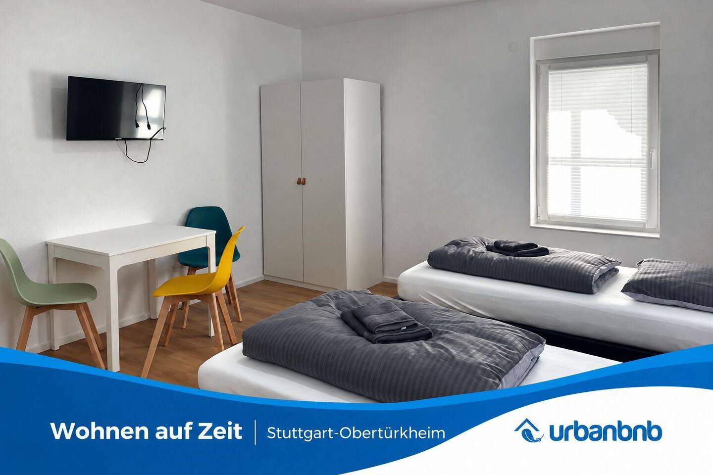 Möbliertes Zimmer, Auf Zeit & WG in Stuttgart ab 1 Monat flexibel mieten, 70329 Stuttgart (Hedelfingen Obertürkheim Rohracker Uhlbach)