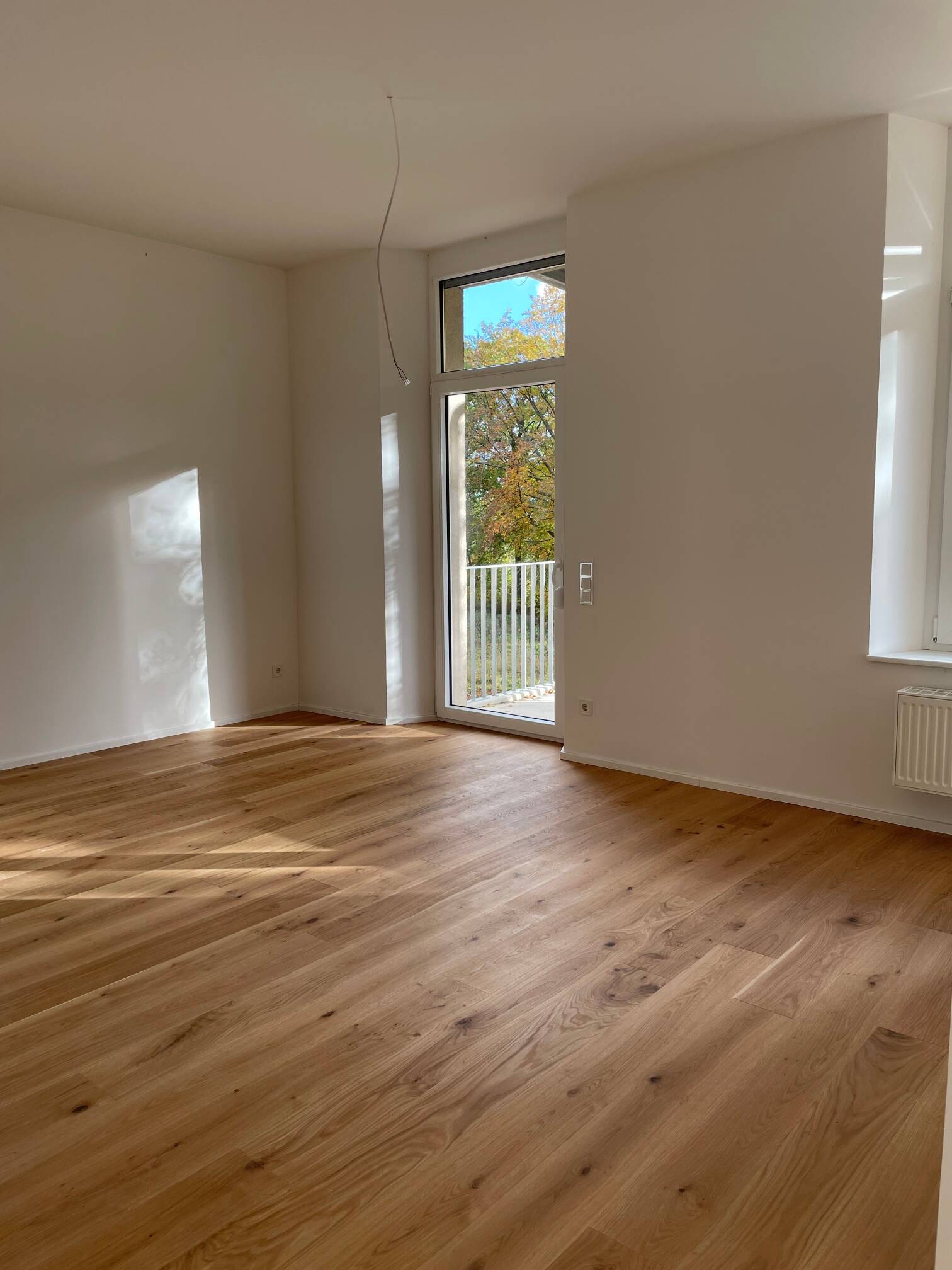 Helle neuwertige 2-Zimmer-Wohnung mit Aufzug an die Wohnung, Echtholzparkett, Einbauküche, großem Balkon und KfZ-Stellplatz, 92224 Amberg