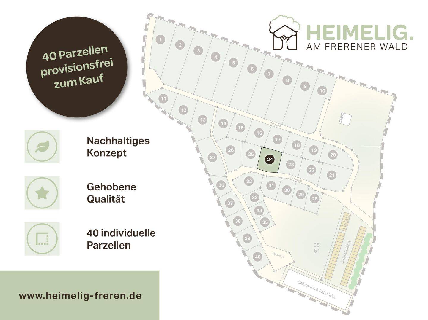Exklusives Grundstück für nachhaltiges Kompakthaus – ideal für die Erholung im Grünen, 49832 Freren