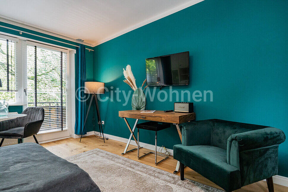 Sonniges Apartment mit Balkon, komplett ausgestattet in Hamburg-Eilbek, 22089 Hamburg (Mitte)