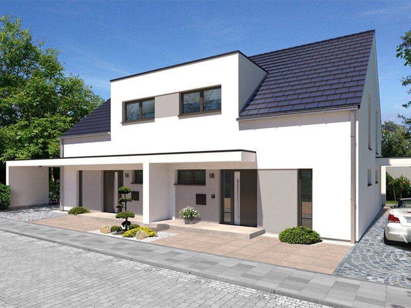 Modernes Doppelhaus in Freihung mit 5 Zimmern und gehobener Ausstattung, 92271 Freihung