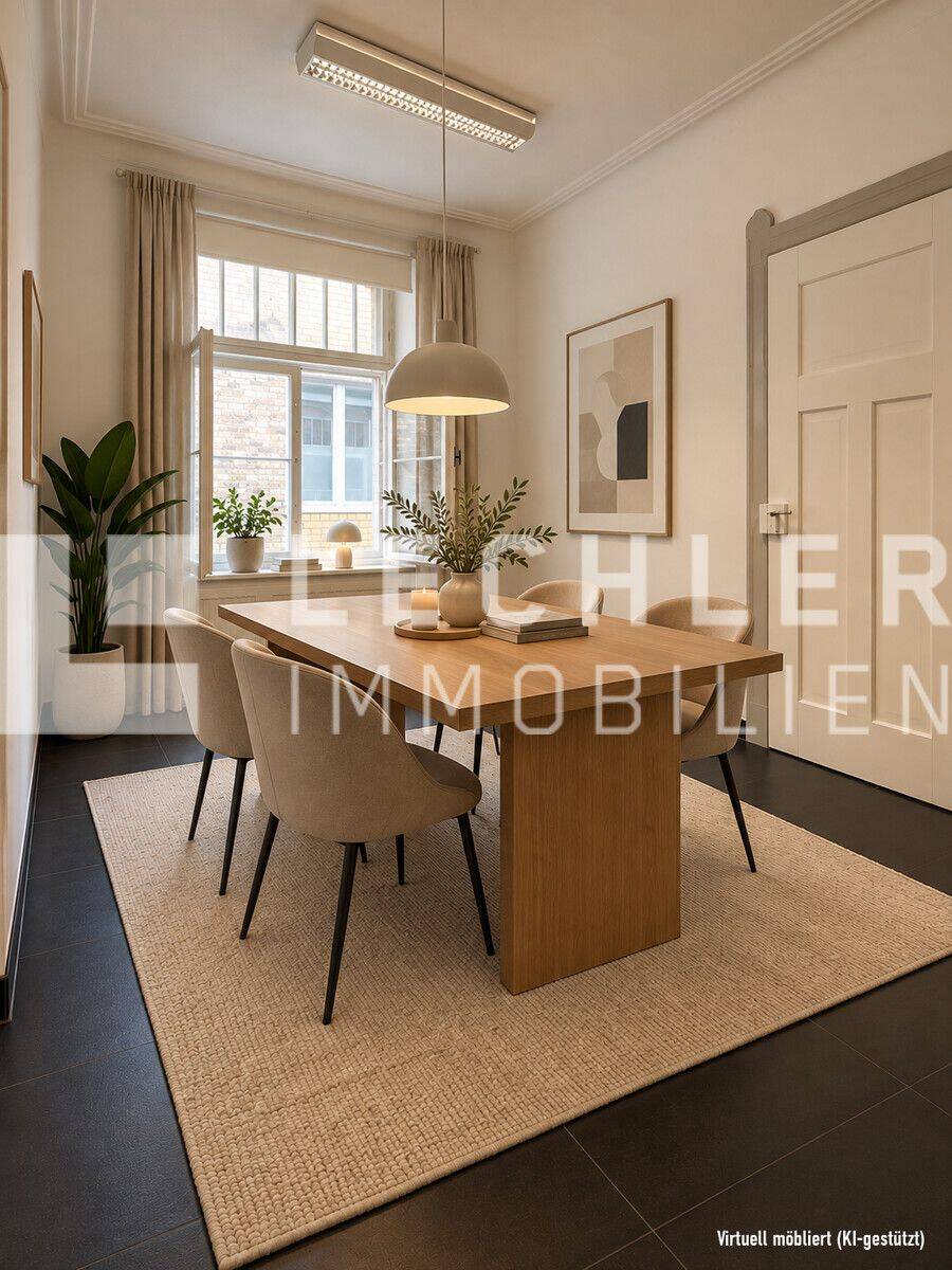 Hohe Decken, Stuck & Charme: Altbauwohnung in Stuttgart-Mitte, 70182 Stuttgart (Mitte)