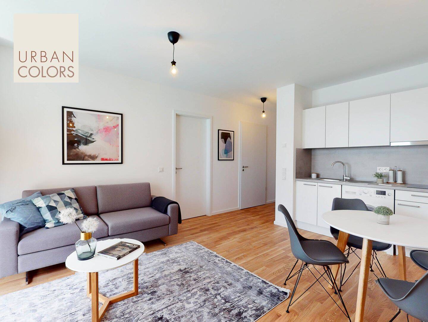 2-Room-Apartment with big balcony and built-in kitchen, 60314 Frankfurt am Main (Fechenheim Ostend)