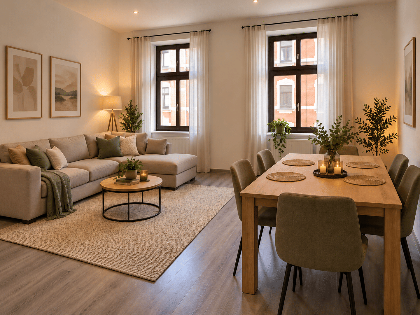 Großzügige 4-Zimmer-Familienwohnung mit Aufzug, Einbauküche und zwei WCs, 9130 Chemnitz (Hilbersdorf Sonnenberg Yorckgebiet Zentrum)