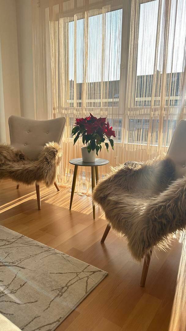 Wunderschöne möblierte 2-Raum-Wohnung mit großem Balkon, Aufzug und Tiefgarage, 9113 Chemnitz