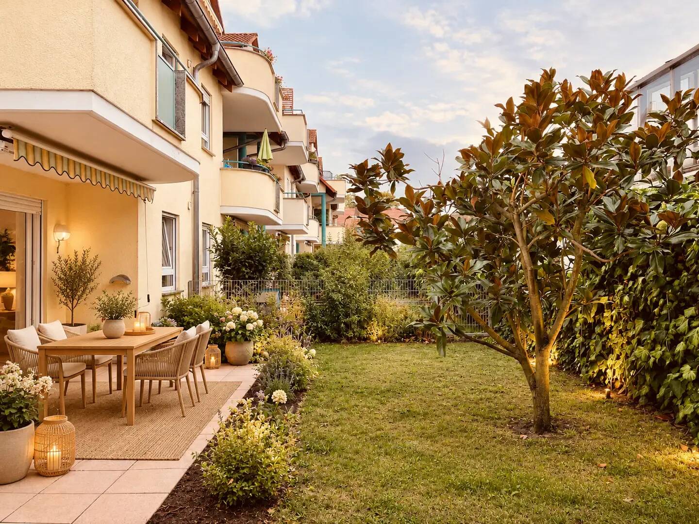 Helle, barrierefreie 2-ZKB-EG-Wohnung mit sonniger Terrasse & Garten in ruhiger Lage, 67133 Maxdorf