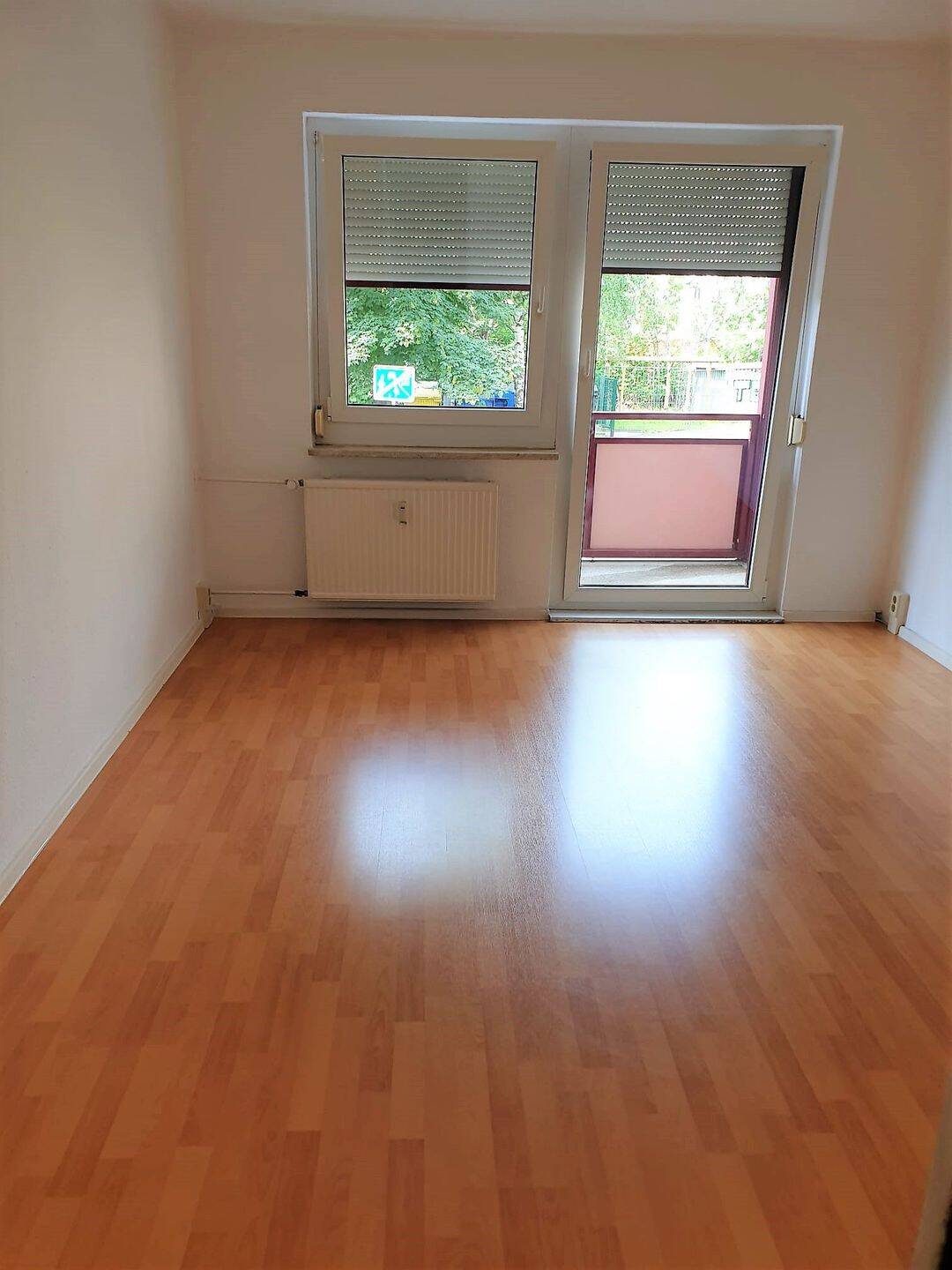 Rentnerwohnung mit Balkon, Stadtzentrum, Hochparterre, 2RW, 9111 Chemnitz (Altchemnitz Schloßchemnitz Zentrum)