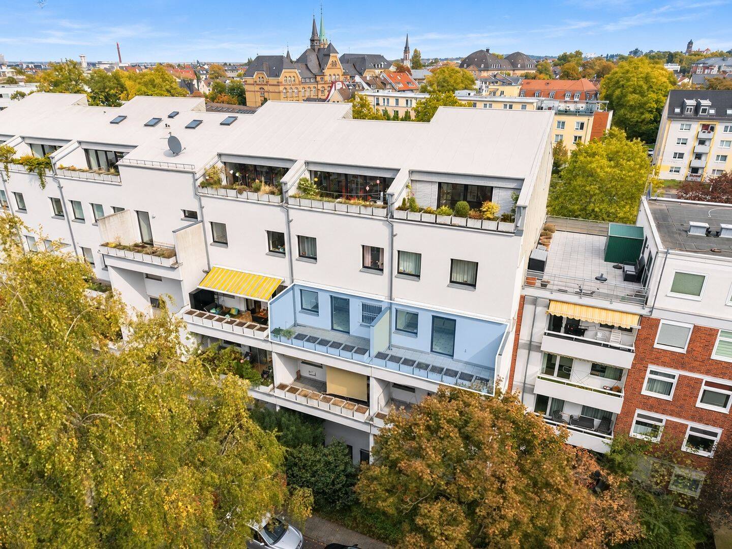 134 m² – teilbar in 2 Wohnungen mit je eigenem Eingang, Bad & West-Terrasse, 64293 Darmstadt (Darmstadt)