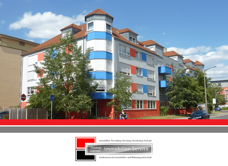 Gepflegte 2-Zimmer-Wohnung (65 m²) im 2. OG, 90763 Fürth (Südstadt Weikershof)
