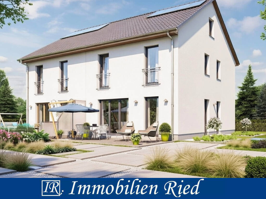 Moderne und große Doppelhaushälfte (Neubau) in ruhiger und grüner Lage in Hallbergmoos bei Freising, 85399 Hallbergmoos